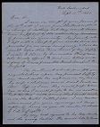 Letter from Thomas Sparrow to R. M. Blackwell